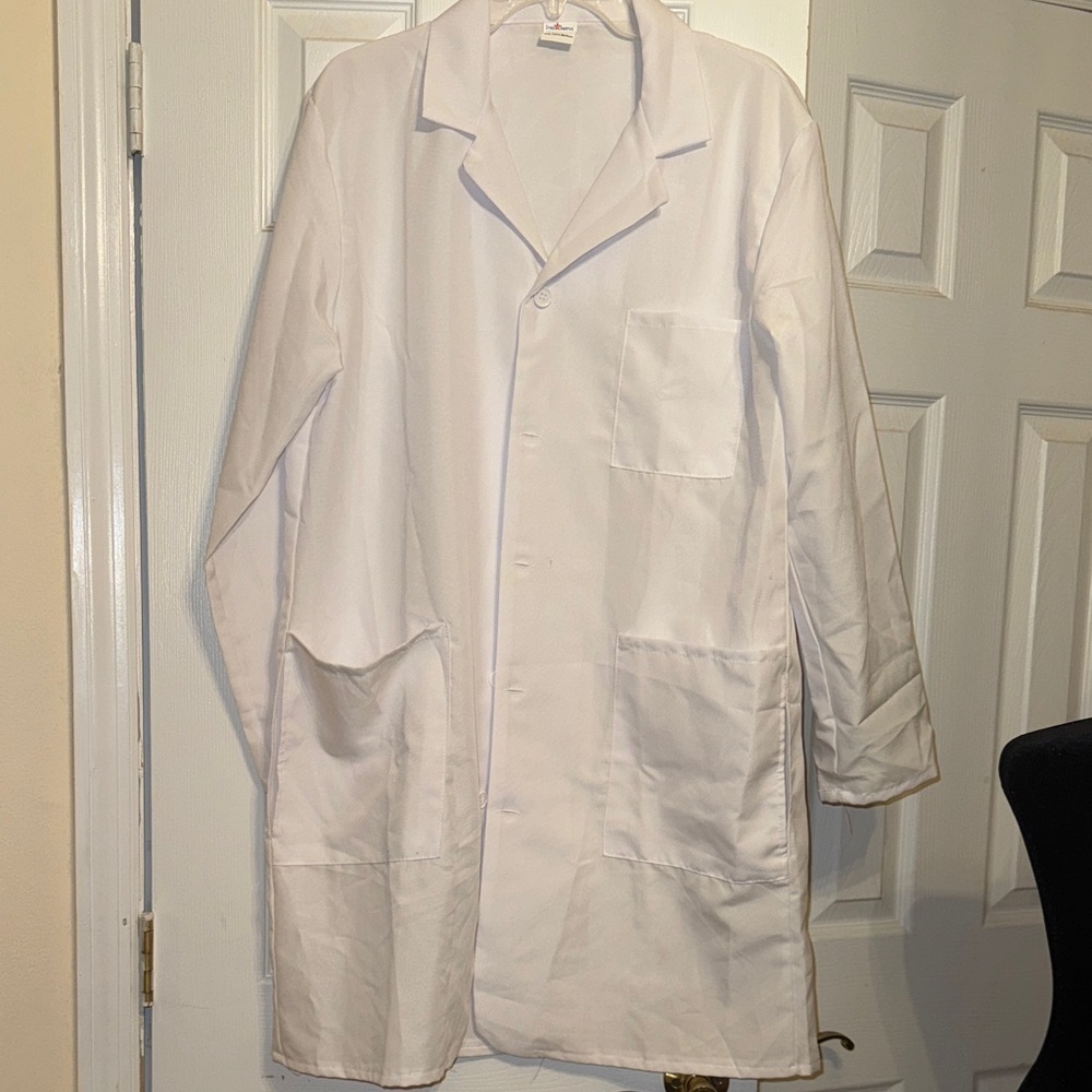 Men's Classic White Lab Coat